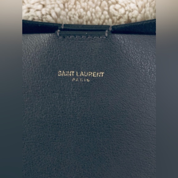 SAINT LAURENT•TOTE BAG W/WALLET•GRAY•NWOT - Picture 16 of 16